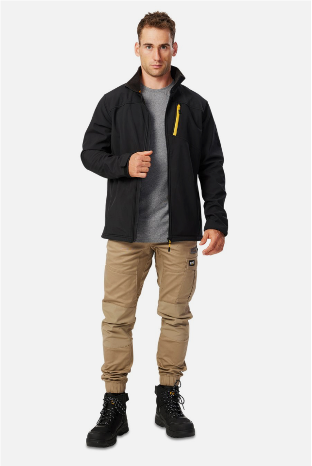 Caterpillar soft shell sales jacket