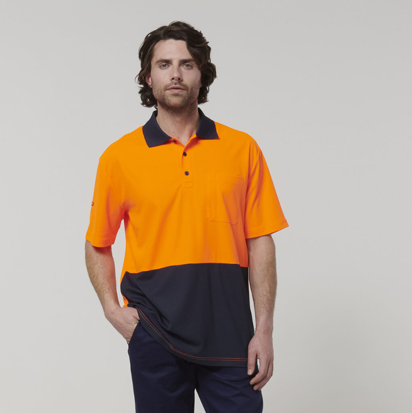 Hard Yakka Core Mens Hi Vis Polo S S – Worklocker Launceston