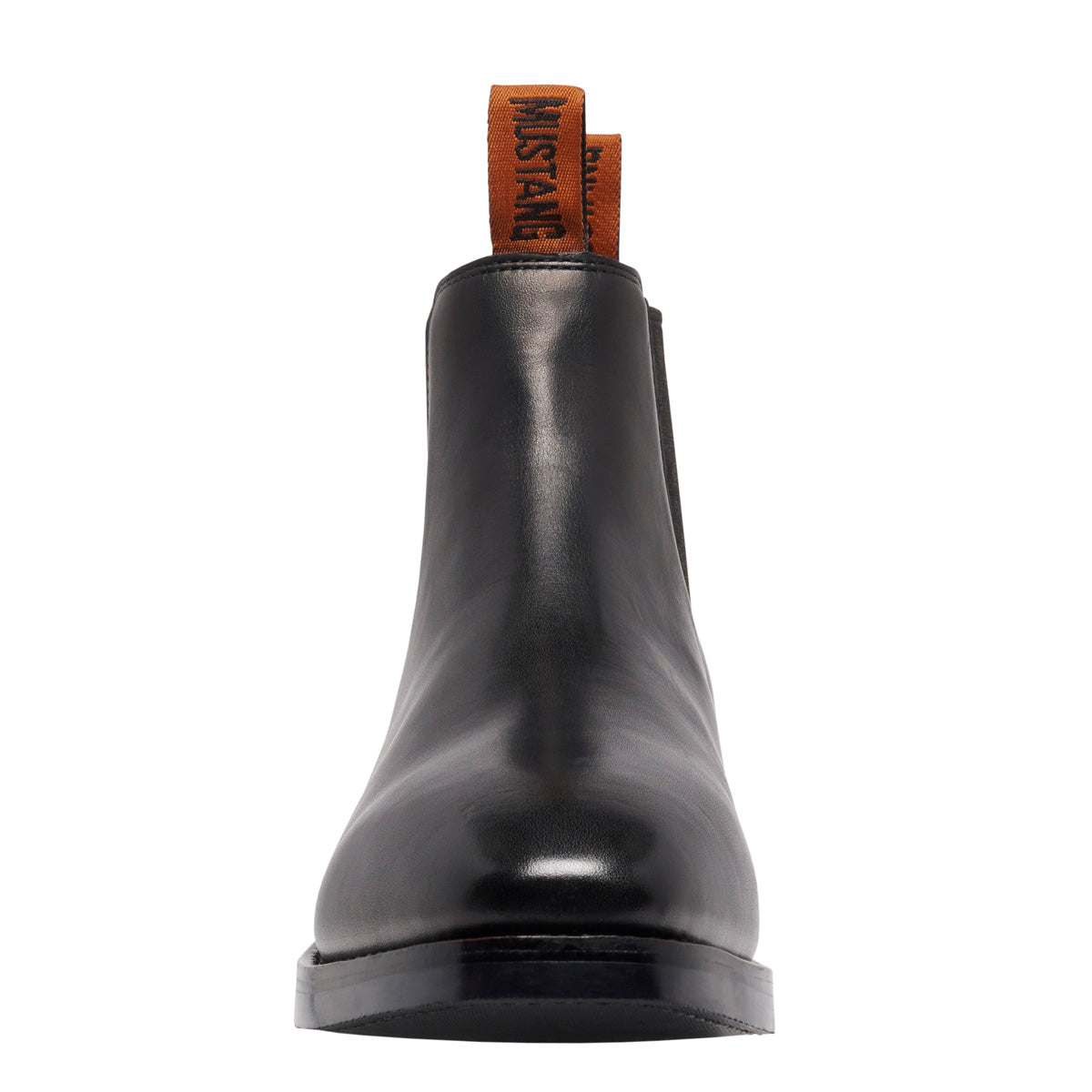 Mustang Mens Boot Black Worklocker Launceston