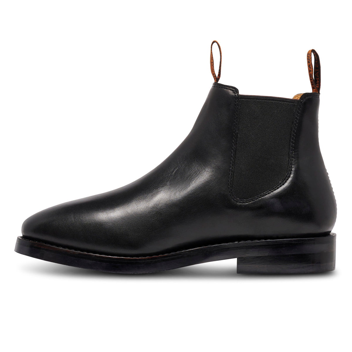 Mustang Mens Boot Black Worklocker Launceston