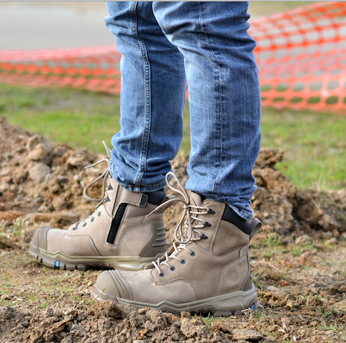 Hard yakka slate boots sales