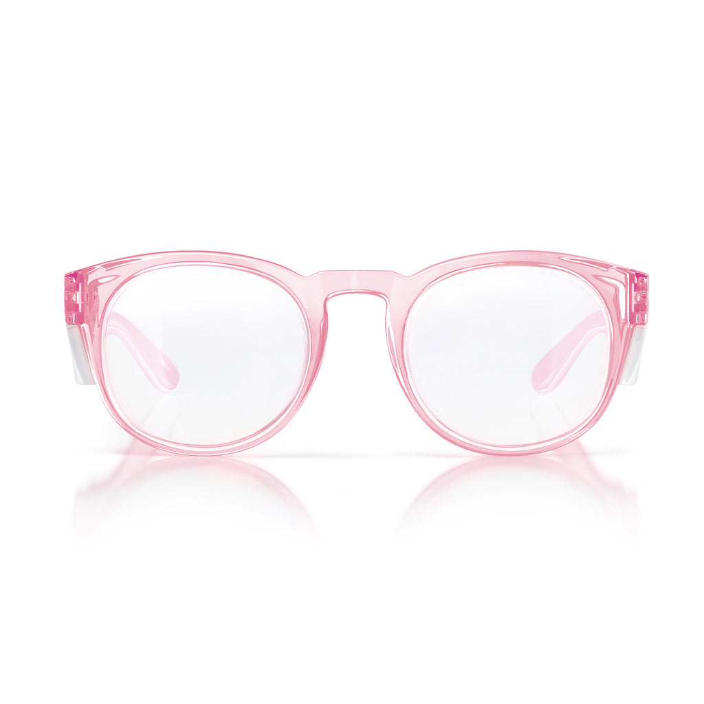 SafeStyle Cruisers Pink Frame/ Clear Lens
