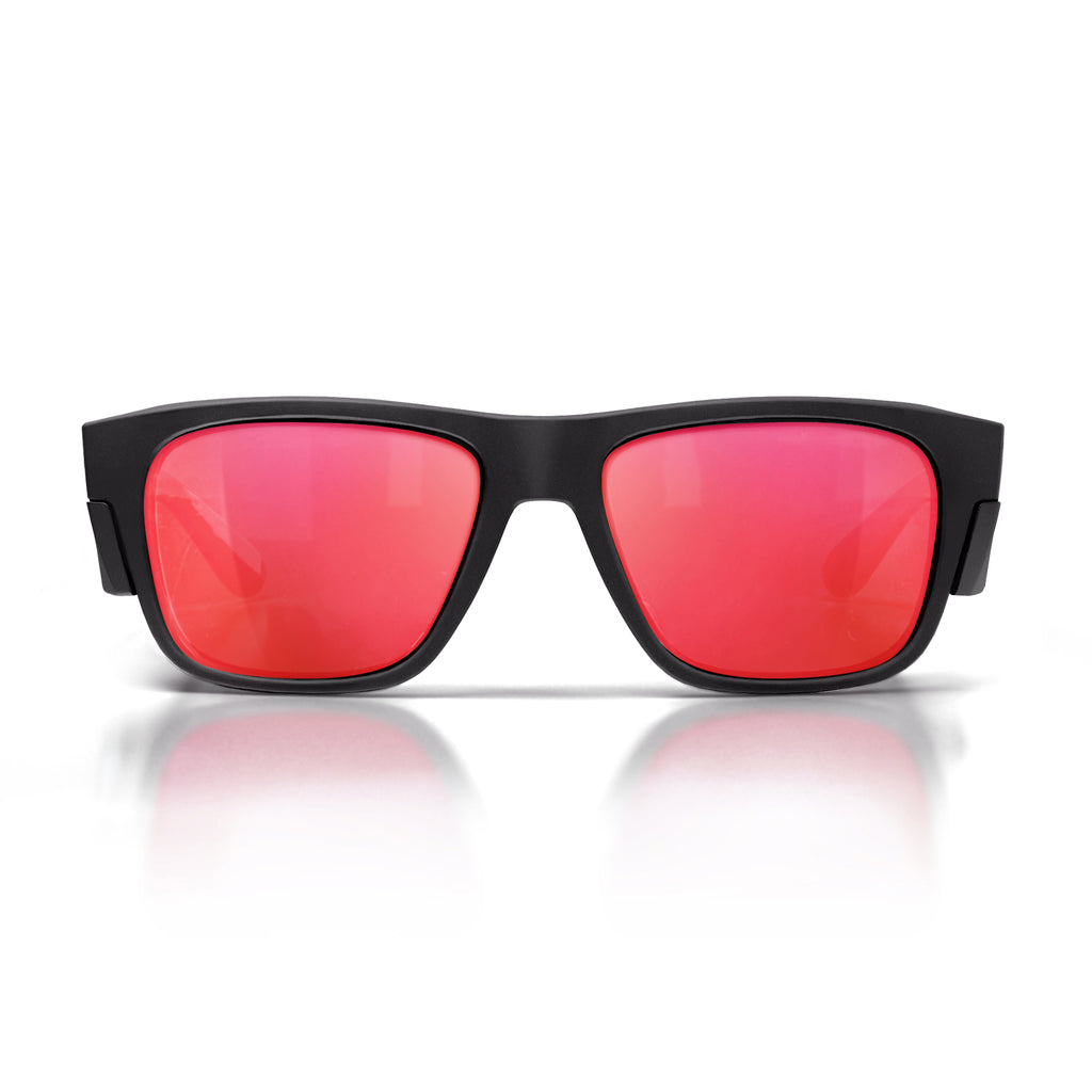 Safestyle Fusions Matte Black Frame/Mirror Red Polarised