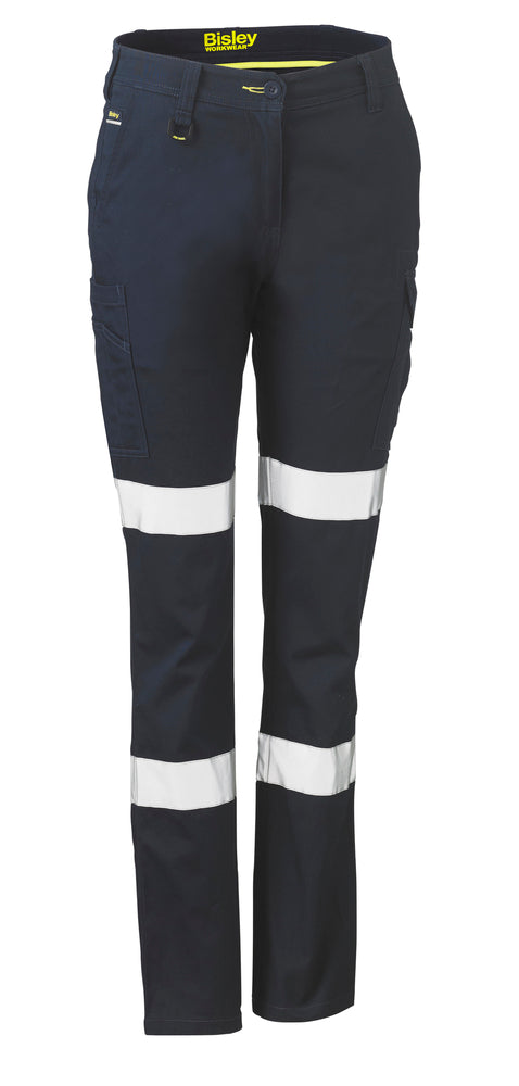 Bisley Ladies Cargo Pant with Biomotion Tape