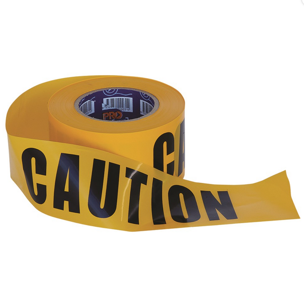 Barricade Tape - 100m x 75mm Caution Print