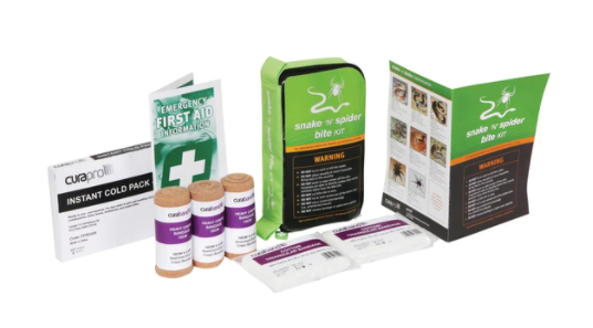 First Aid Kit Snake & Spider Bite Kit Soft Pack
